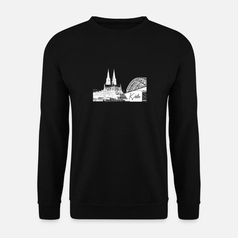 Cologne Cathedral - Unisex Sweatshirt - black