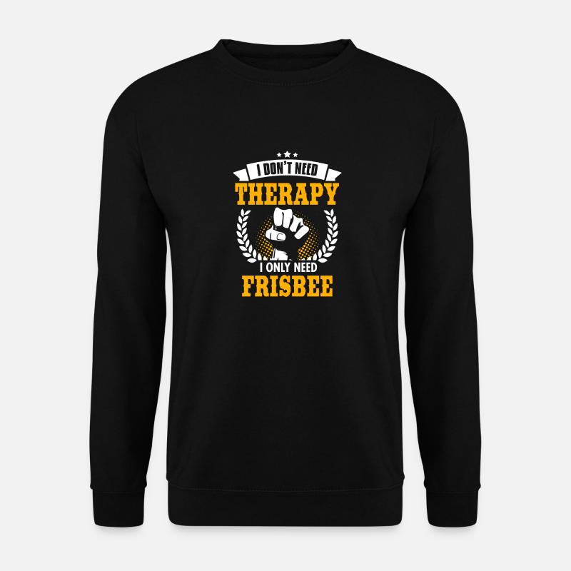 Frisbee - Unisex Pullover - Schwarz
