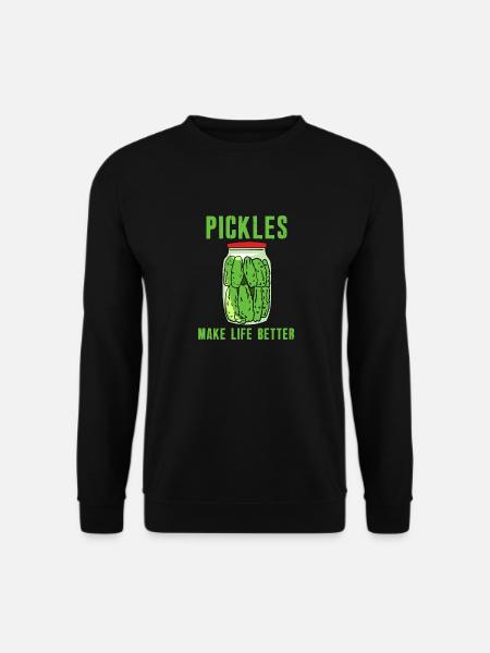 Pickles Make Life Better - Unisex Sweatshirt - black
