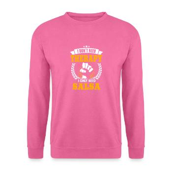 salsa - Sweat-shirt Unisexe - rose - Devant