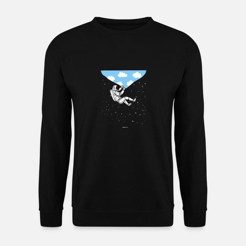Astronaut in the sky gift - Unisex Sweatshirt - black