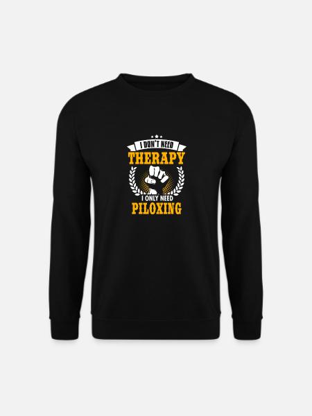 Piloxing - Unisex Pullover - Schwarz