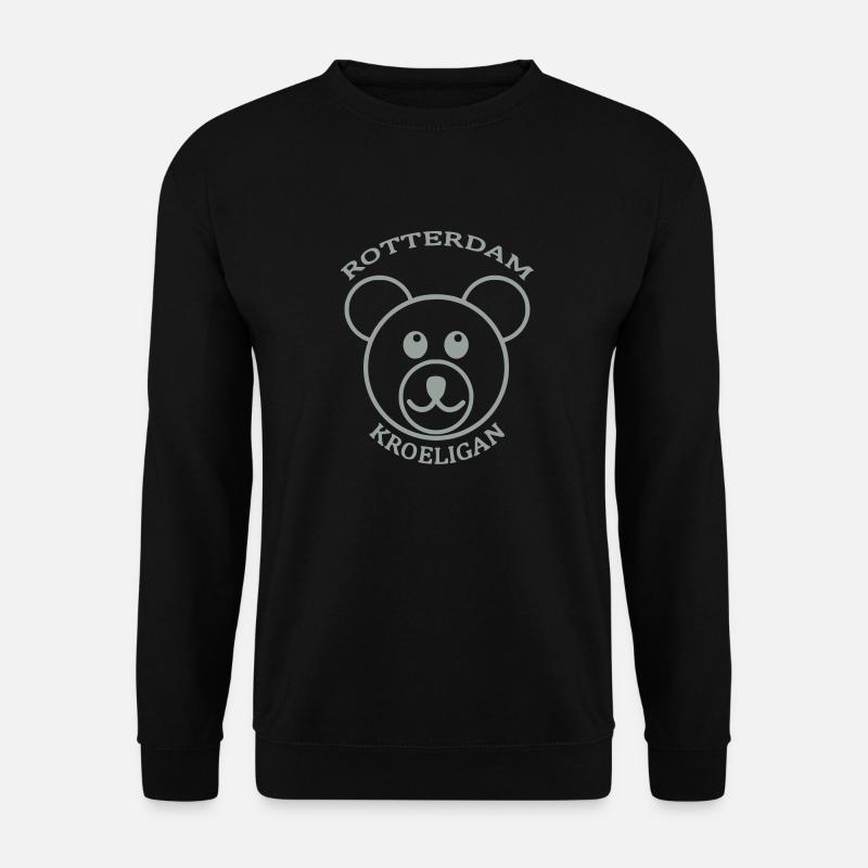 ROTTERDAM KROELIGAN - Unisex Pullover - Schwarz