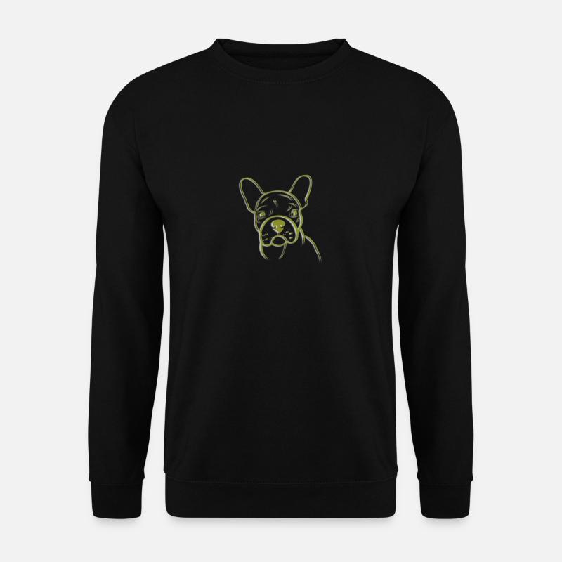Französische Bulldogge - Unisex Pullover - Schwarz