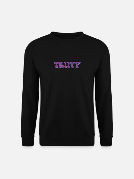 Trippy Hippie LSD Shirt - Unisex Sweatshirt - black