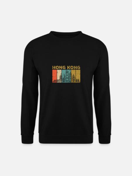 Hong Kong - Unisex Sweatshirt - black