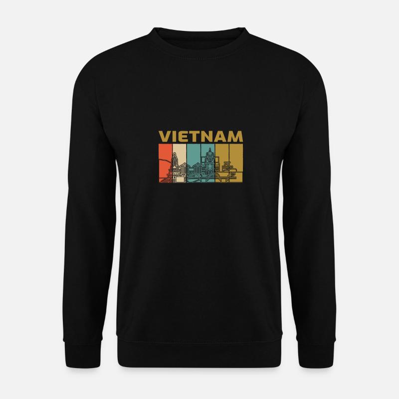 Vietnam - Unisex Pullover - Schwarz
