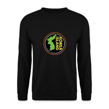 Corée du Nord Corée du Sud Corée Cadeau Asie - Sweat-shirt Unisexe - noir - Devant - Alina (178cm) & Michal (187cm)