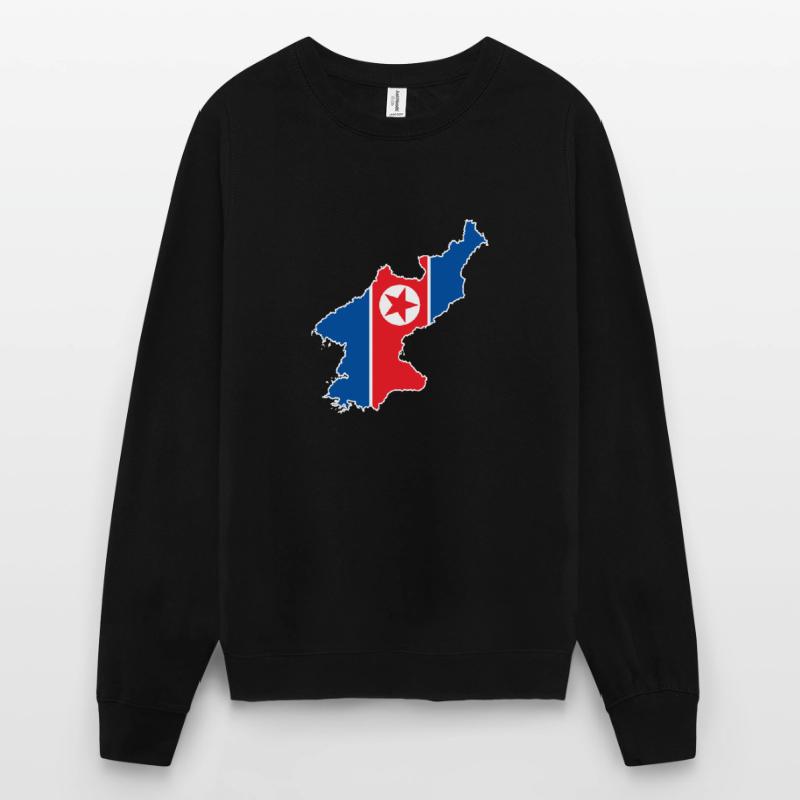 Corée du Nord Corée du Sud Drapeau Corée Cadeau Sweat-shirt Unisexe