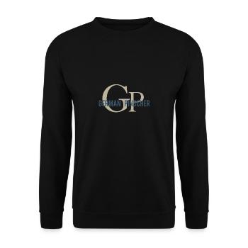 pinscher German - Unisex Sweatshirt - black - Front - Alina (178cm) & Michal (187cm)