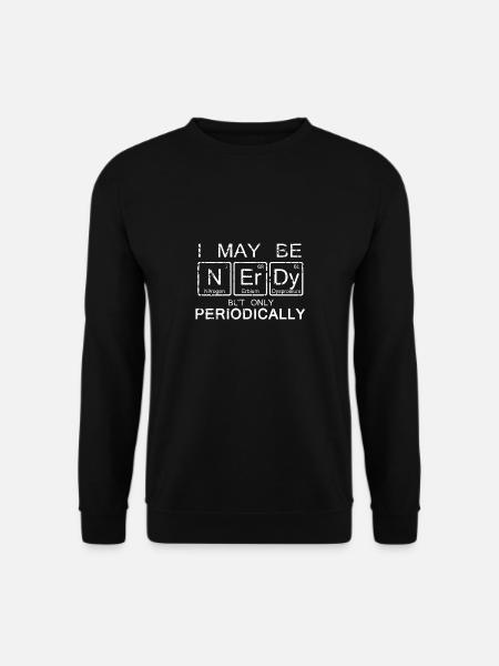 Chemise de science périodique ringard - Sweat-shirt Unisexe - noir