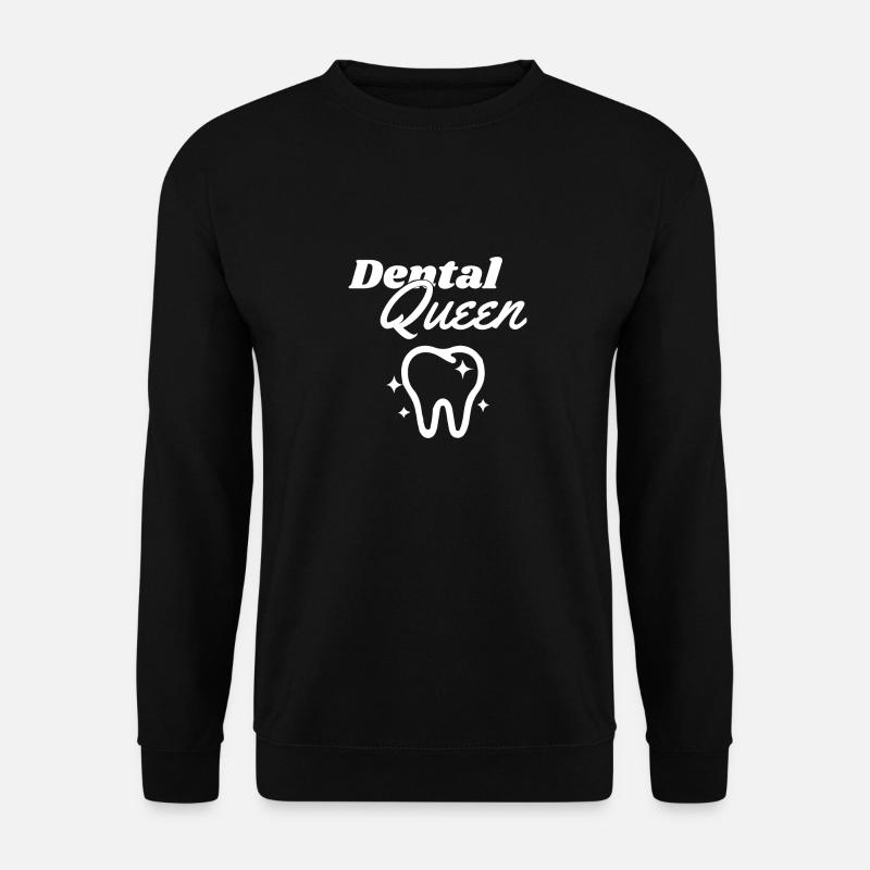 Zahnarzt - Zahnarzt T-Shirt - Dentist - Königin - Unisex Pullover - Schwarz