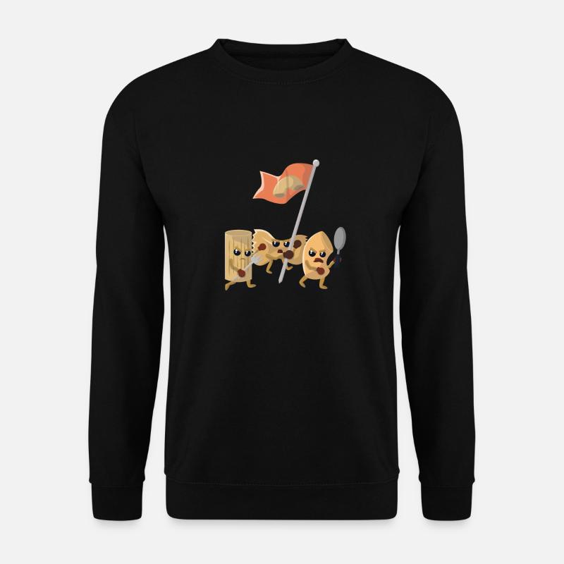 Pasta Nudeln Revolution - Unisex Pullover - Schwarz