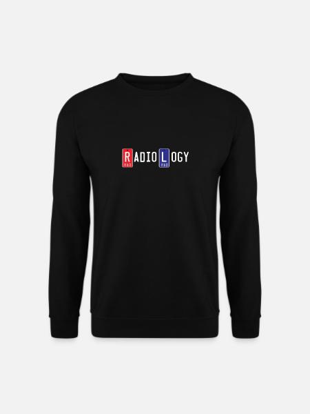 Radiologie Tech Rechts Links LED Markierungen Graduierung - Unisex Pullover - Schwarz