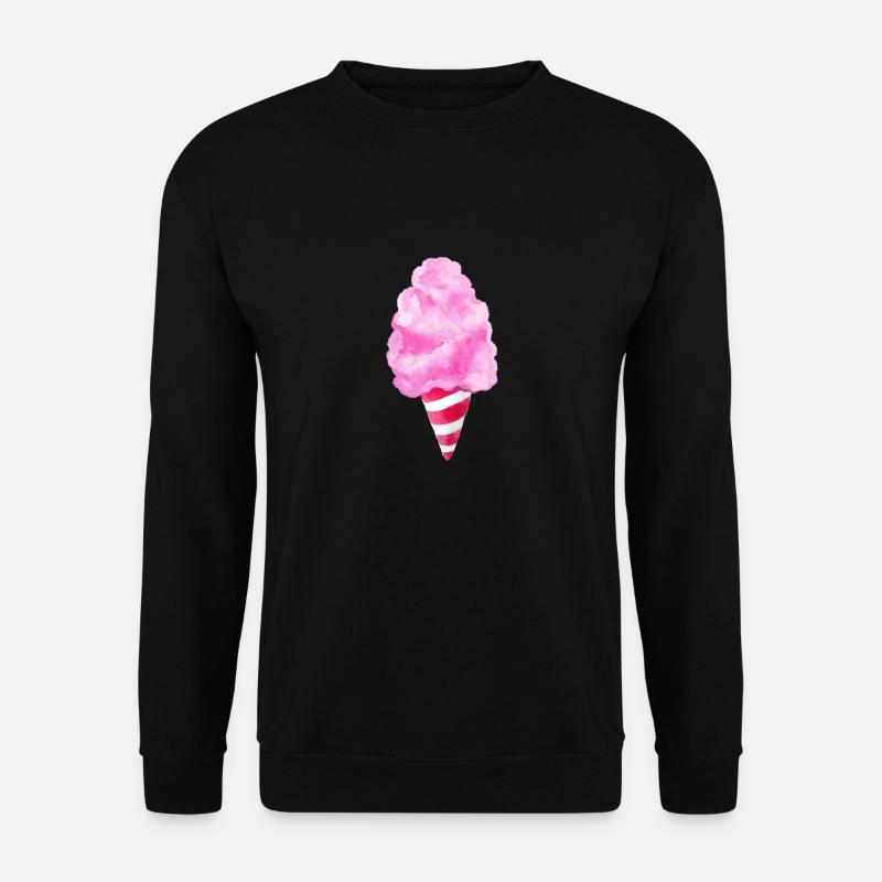 cotton candy - Sweat-shirt Unisexe - noir