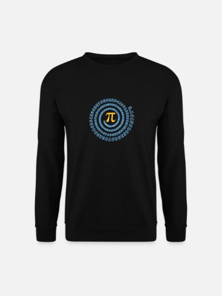 cadeau de maths de symbole de pi - Sweat-shirt Unisexe - noir