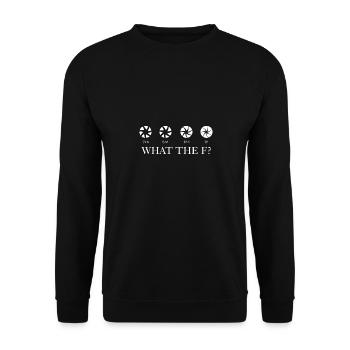 Qu'est-ce que le F Lens Camera Photography Lens Gift - Sweat-shirt Unisexe - noir - Devant - Alina (178cm) & Michal (187cm)