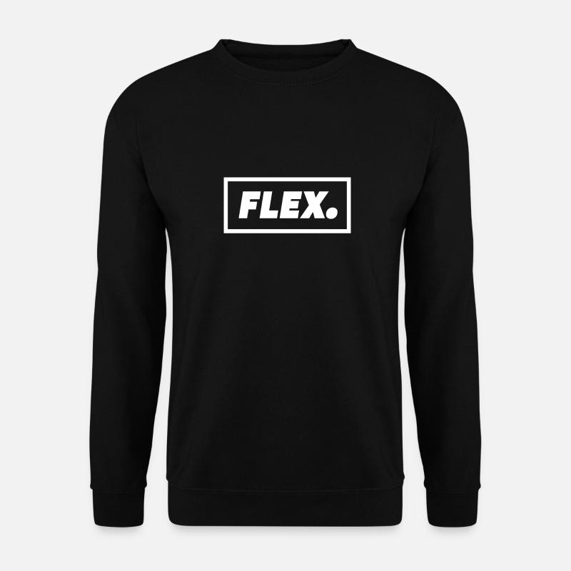 Flex Flex - Unisex Pullover - Schwarz