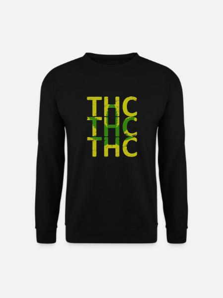 Weed THC - Unisex Pullover - Schwarz