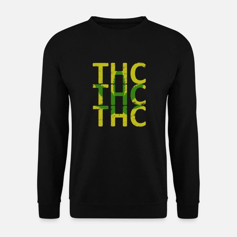 Weed THC - Unisex Sweatshirt - black