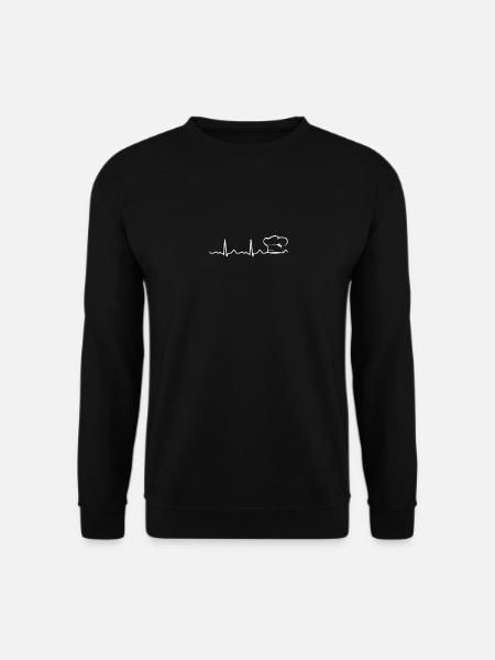 Chef Herzschlag - Unisex Pullover - Schwarz