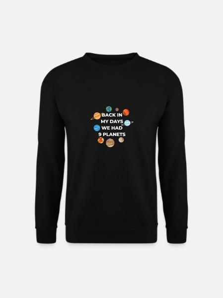 Planets - Unisex Pullover - Schwarz