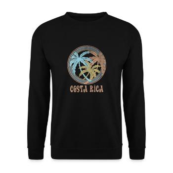 Costa Rica - Sweat-shirt Unisexe - noir - Devant - Alina (178cm) & Michal (187cm)