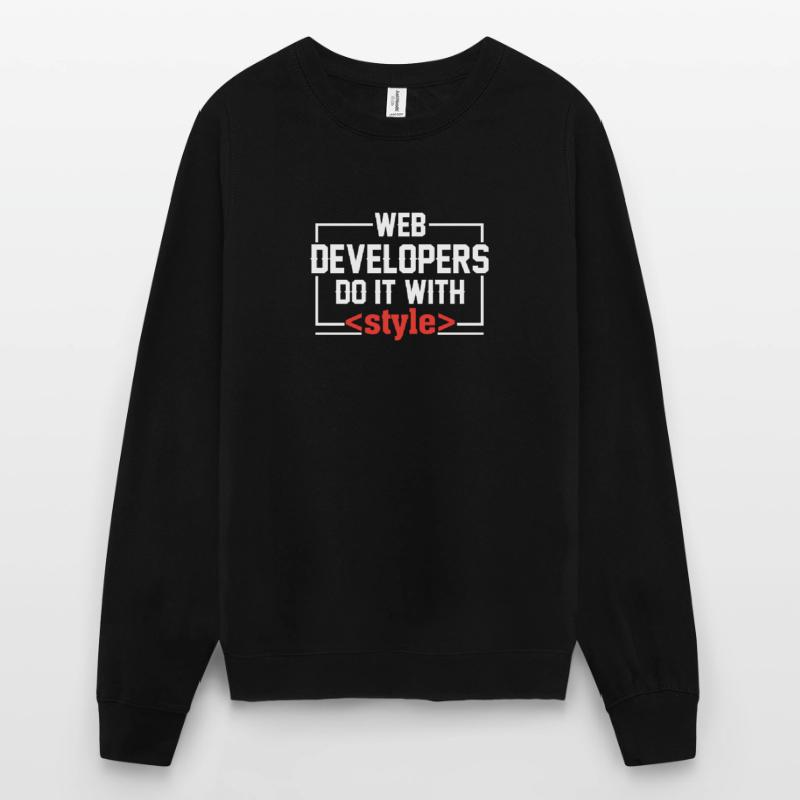 Web Developers Do It With Unisex Pullover