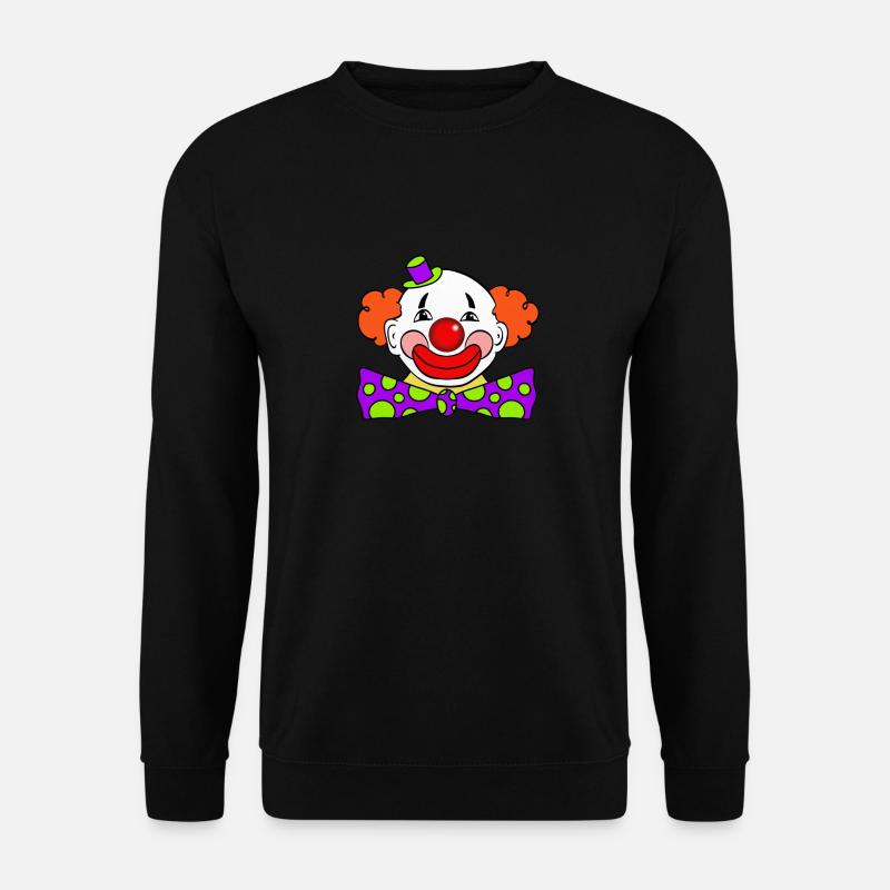 Clown - Unisex Pullover - Schwarz