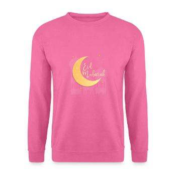 Ramadan Mubarak fasting Islam Molsem gift - Unisex Sweatshirt - pink - Front