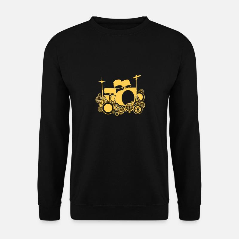 Drums Gift Drummer Percussion - Unisex Sweatshirt - black