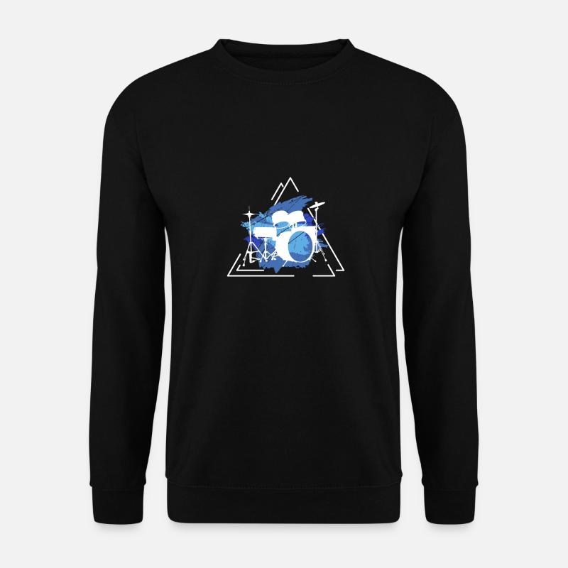 Drums Gift Drummer Percussion - Unisex Sweatshirt - black
