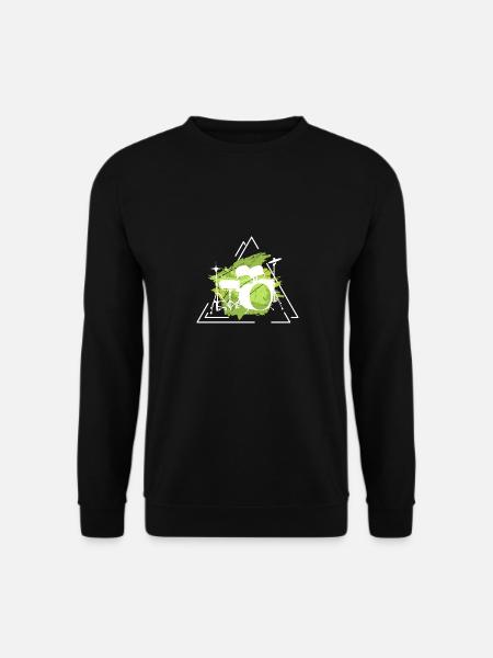 Batterie Percussion Percussion - Sweat-shirt Unisexe - noir