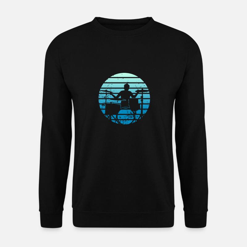 Drums Gift Drummer Percussion - Unisex Sweatshirt - black