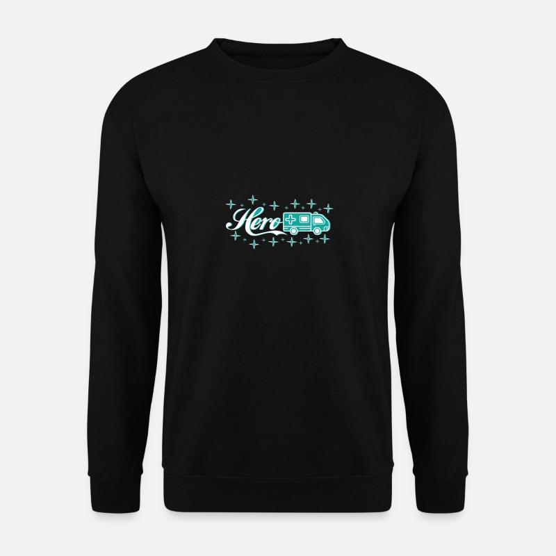 Rettungssanitäter Rettungsassistent Geschenk - Unisex Pullover - Schwarz