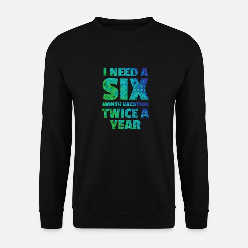 Vacation - Unisex Pullover - Schwarz