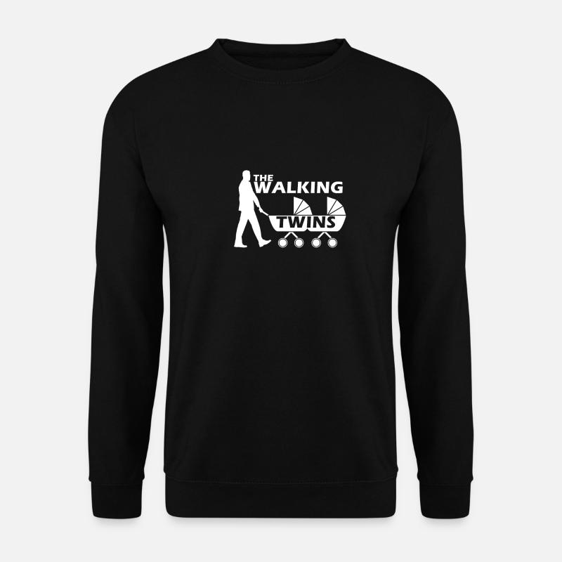 The Walking Twins - Unisex Pullover - Schwarz