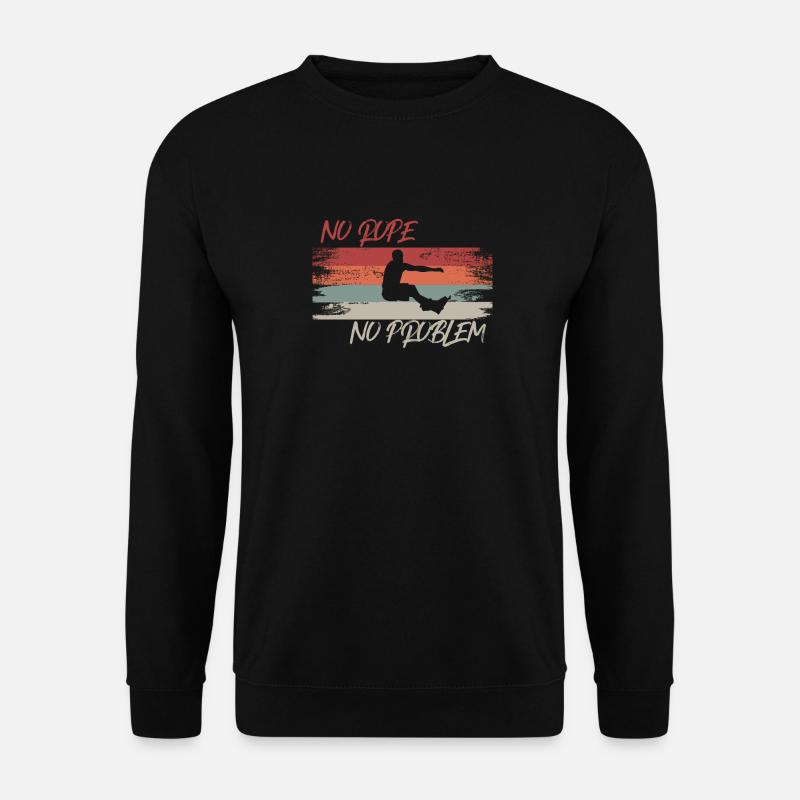 Wakeboard - Wakeboarder - Spruch - Geschenk - Unisex Pullover - Schwarz