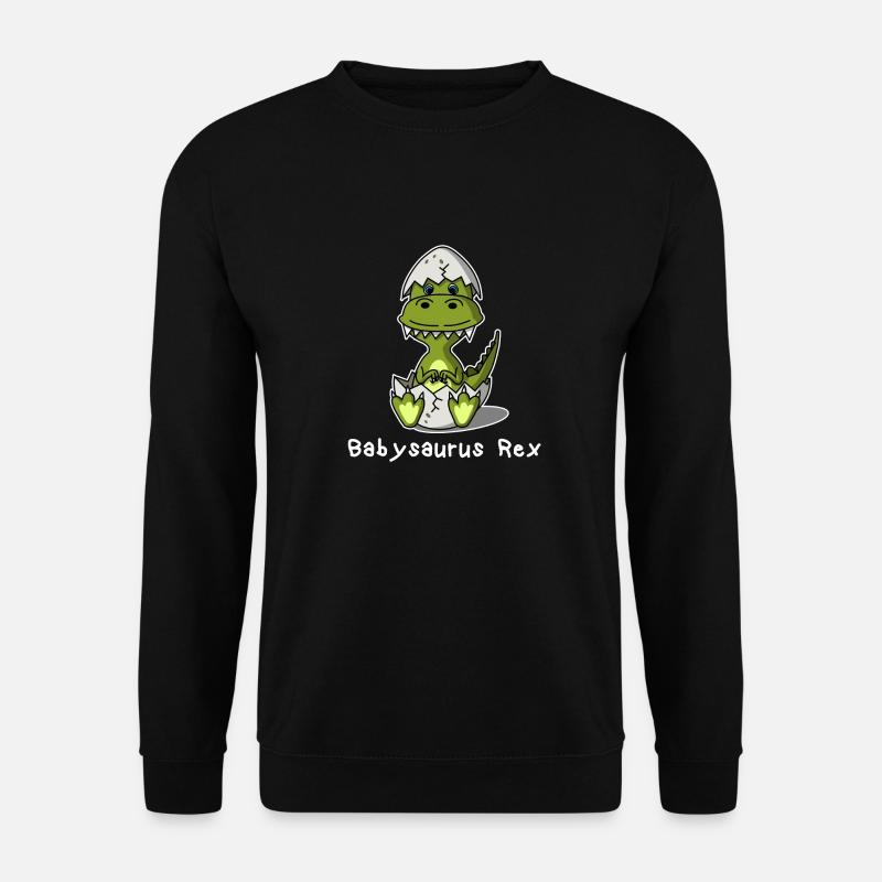 Idée cadeau Dino Babysaurus Rex - Sweat-shirt Unisexe - noir