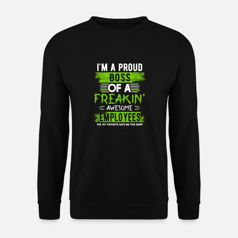 Boss - Unisex Pullover - Schwarz