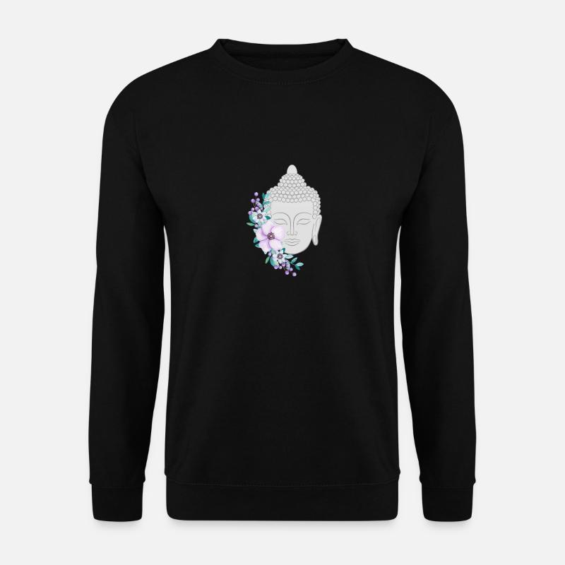 Buddha - Unisex Pullover - Schwarz
