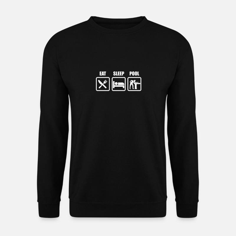 Billard Snooker - Unisex Pullover - Schwarz