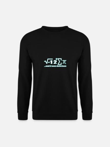 I Ate Some Pie I 8 Sum Pi Lustiges Mathe Geschenk - Unisex Pullover - Schwarz
