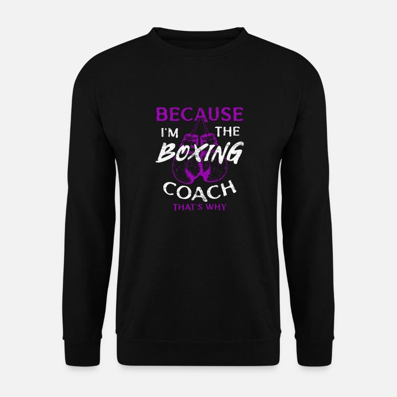 Boxen - Unisex Pullover - Schwarz