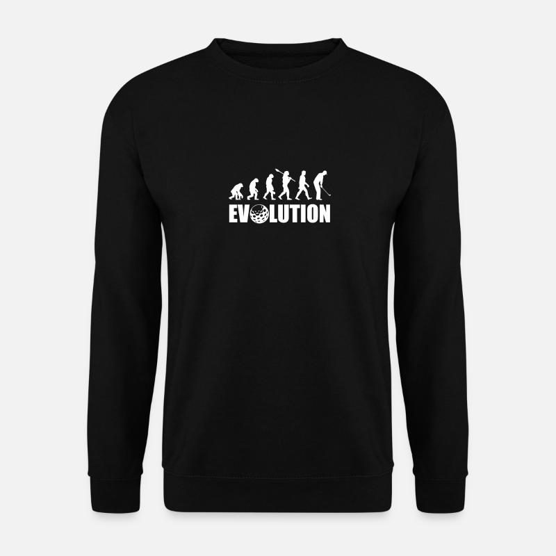 Golf evolution - Unisex Sweatshirt - black