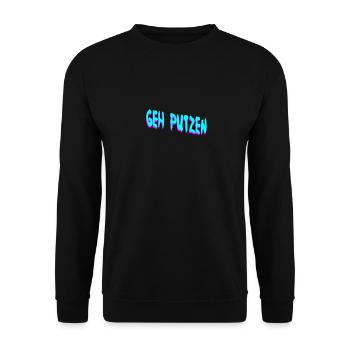 Go cleaning - Unisex Sweatshirt - black - Front - Alina (178cm) & Michal (187cm)