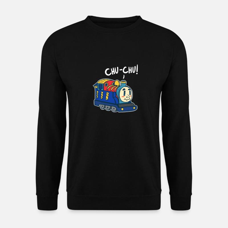Zug - Unisex Pullover - Schwarz