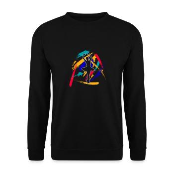 ballet - Sweat-shirt Unisexe - noir - Devant - Alina (178cm) & Michal (187cm)