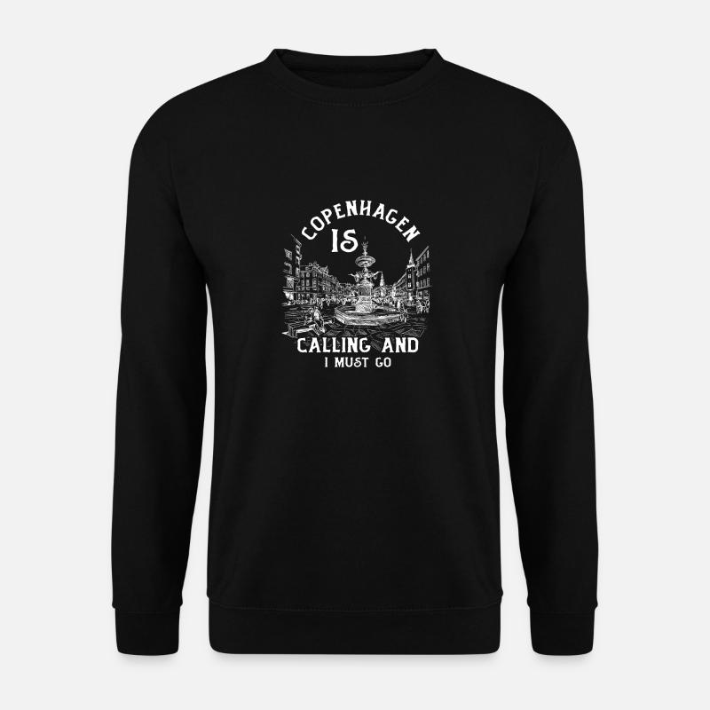 Kopenhagen - Unisex Pullover - Schwarz
