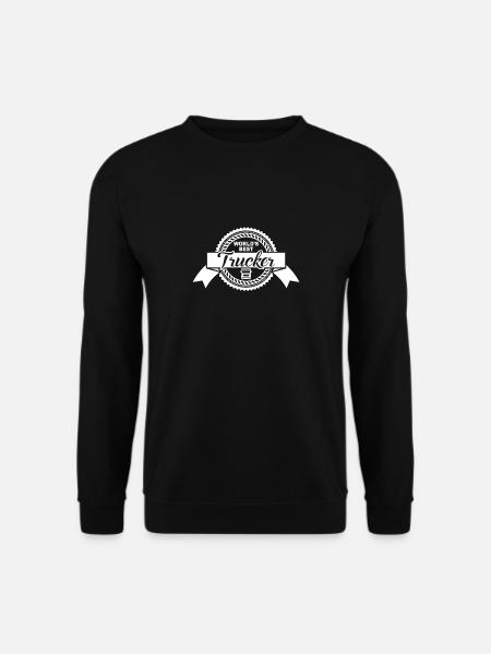 Trucker trucker - Unisex Sweatshirt - black
